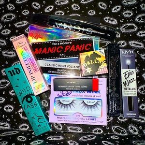 Makeup goodie bag! Manic panic, MAC, urban decay…